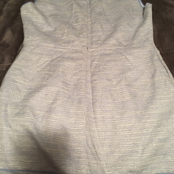 Covington Periwinkle metallic tweed dress 14 - Picture 5 of 5